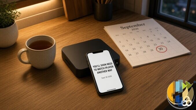 BBC iPlayer warning Sept 30 2026 on Android TV box calendar