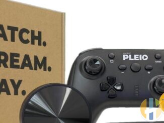 Netgem PLEIO streaming puck, remote and gamepad kit; Fibrus TV Freely box September 2026