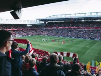 Football crowd in stadium; Manchester United vs Manchester City how to watch 13 September 2026