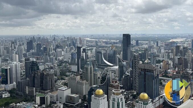 Bangkok skyline from Baiyoke Tower 2, September 2022 Wikimedia Commons photo used for Thailand DSI raid coverage