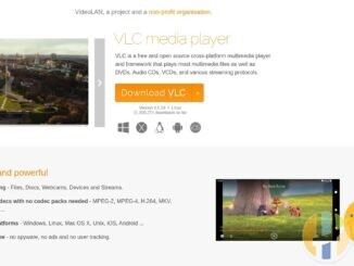 VideoLAN VLC media player official web page, one of the free Kodi alternatives
