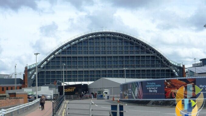 Exterior of Manchester Central Convention Complex on Windmill Street