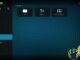 Kodi Estuary skin main menu Videos categories screenshot, official media centre UI