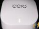 Real eero 6+ mesh Wi-Fi node product photo — tri-band mesh hardware class used for multi-room 4K streaming upgrades; no forged Wi-Fi 7 brand marks.