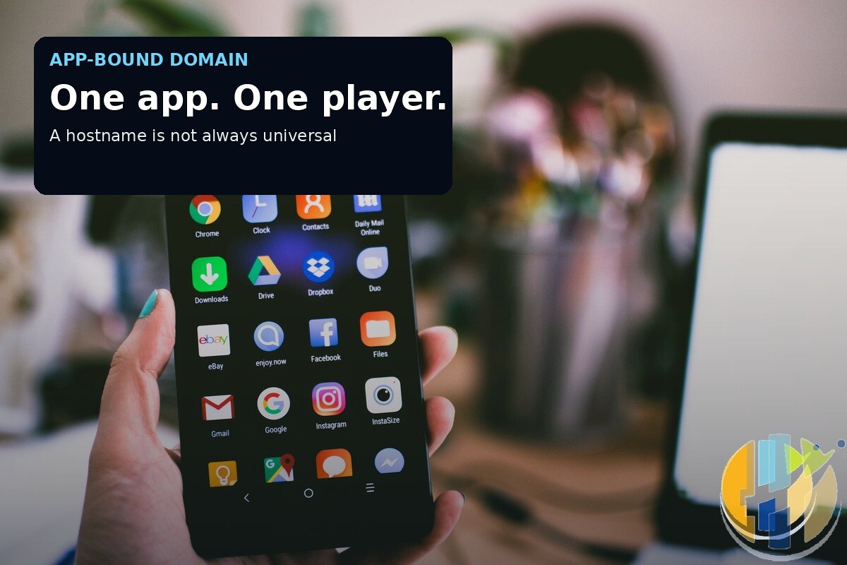 Real smartphone in hand showing installed apps, illustrating why one player may work while another fails.