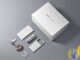 OPPO Hasselblad Teleconverter Kit contents laid out next to its box, official OPPO product image