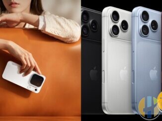 OPPO Find X10 Pro Max in white next to the iPhone 18 Pro colour line-up, official OPPO and Apple press images
