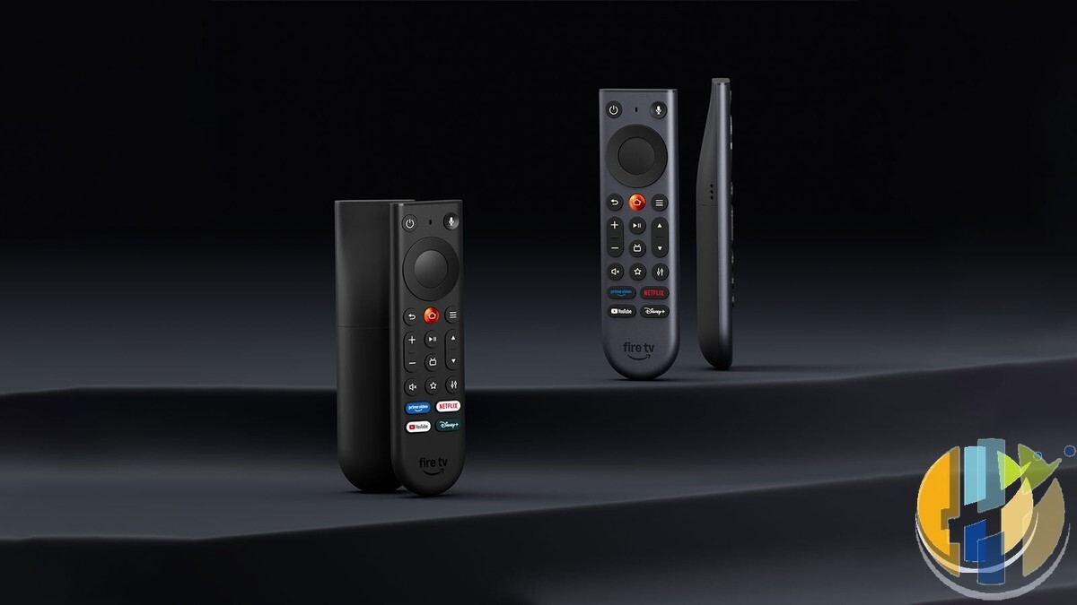 The new Amazon Fire TV Remote and Fire TV Remote Plus side by side