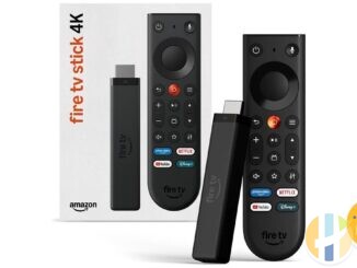 Amazon Fire TV Stick 4K 3rd Gen 2026 retail box with the stick and the new Fire TV Remote