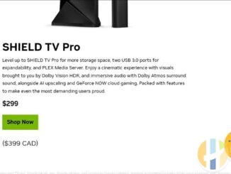 NVIDIA SHIELD TV Pro shop block on nvidia.com showing the $299 US MSRP after the 2 October 2026 price hike