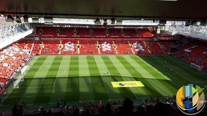 Anfield stadium exterior; Liverpool vs Brighton how to watch 25 October 2026